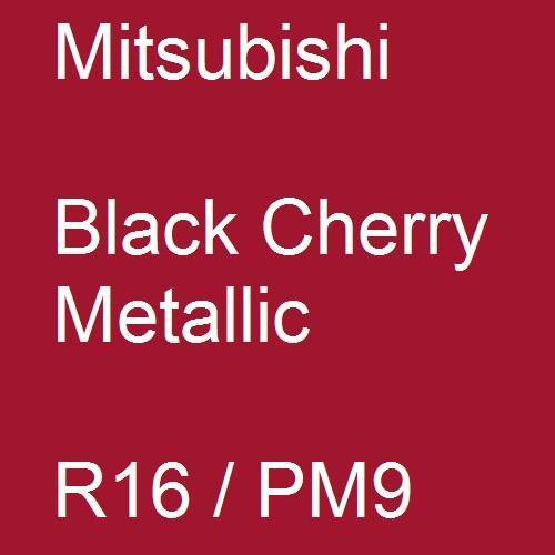 Mitsubishi, Black Cherry Metallic, R16 / PM9.